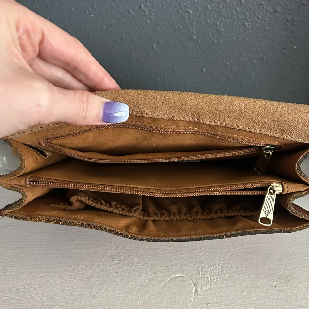 Patricia Nash Lanza Crossbody Organizer Bag - Picture 9 of 14